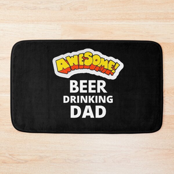 Item preview, Awesome beer drinking Dad designed and sold by Marcela872020.