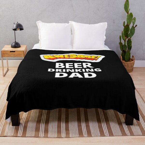 Item preview, Awesome beer drinking Dad designed and sold by Marcela872020.