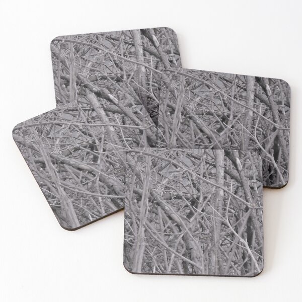 Item preview, Tree Branches Mass Photo Fabric Pattern Horizontal Slate Tint designed and sold by H3designs.