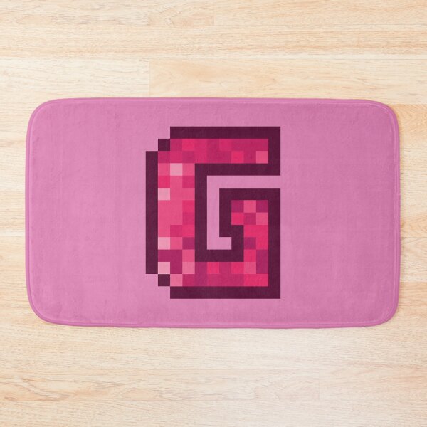 Item preview, Letter Art Pink Retro Pixel Pattern - G designed and sold by dylanxh.