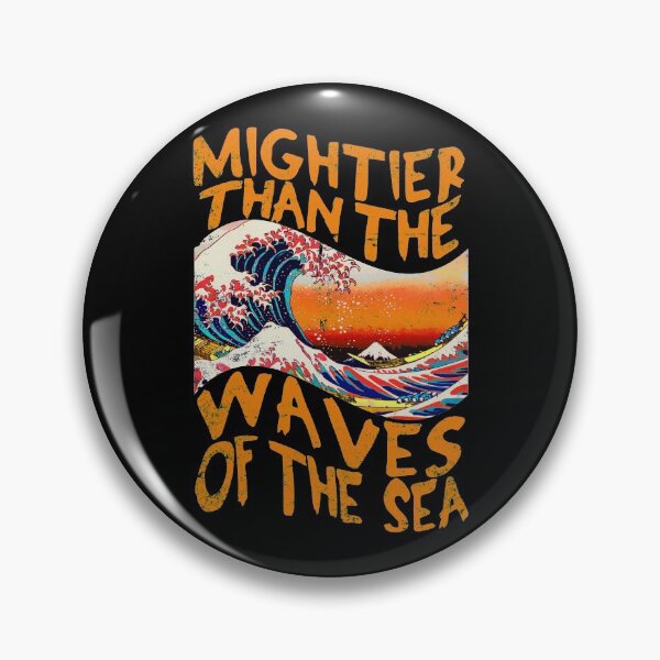 Item preview, Mightier Than The Waves Of The Sea - Psalm 93:4 - Bible Verse designed and sold by cannevas.