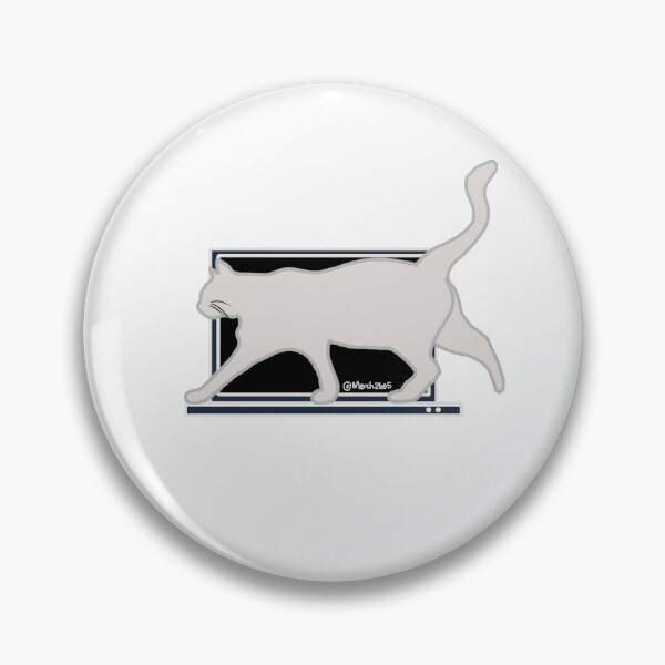 Aperçu de l'œuvre ordinateur portable contre chat créée et vendue par Merch2605.