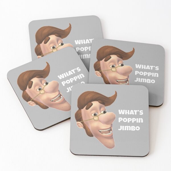 Item preview, What's poppin jimbo meme designed and sold by freshmemes.