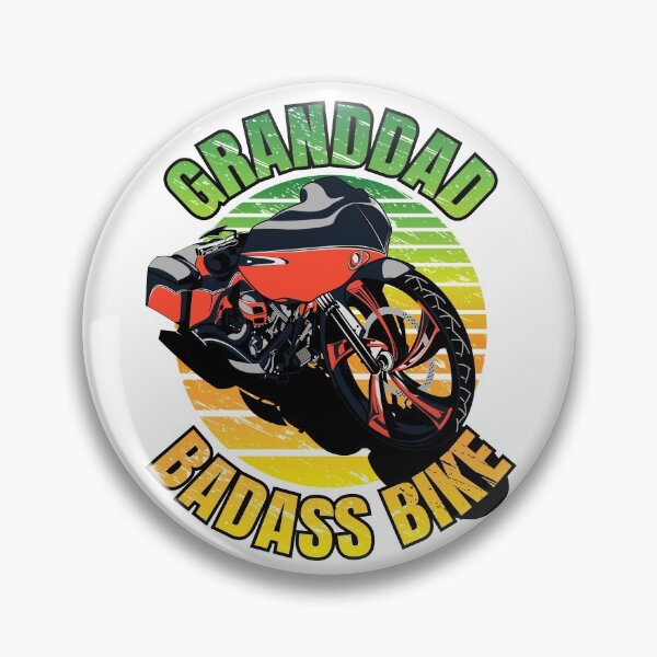 Item preview, Granddad badass bike, coolest granddad, badass granddad, awesome granddad, real granddad designed and sold by Lekrock.