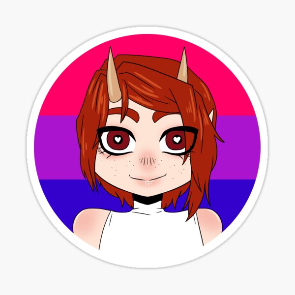 Pride chibi - Paimon Sticker