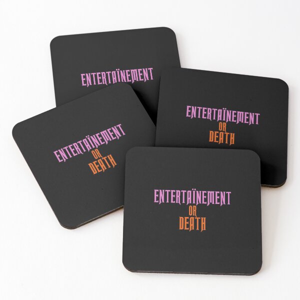 Item preview, Entertainment or Death designed and sold by BeyondTheCrue.