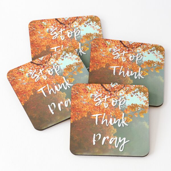 Item preview, Autumn Trees | Stop, Think, & Pray designed and sold by AdoptKM.