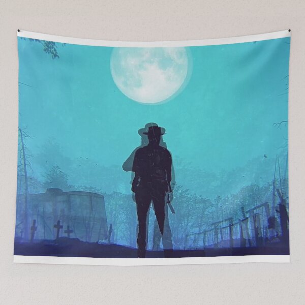 Item preview, John and June Blue Silhouette designed and sold by Blazygardener.