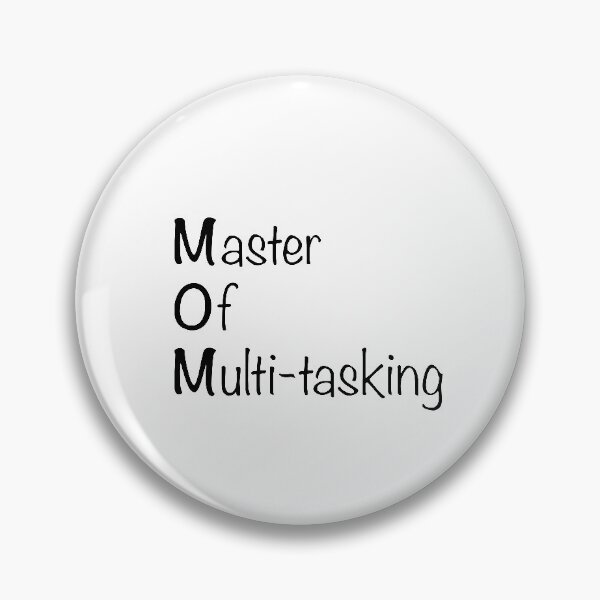Item preview, Master Of Multi-tasking - Mom Acronym designed and sold by Ninja Design Printable.