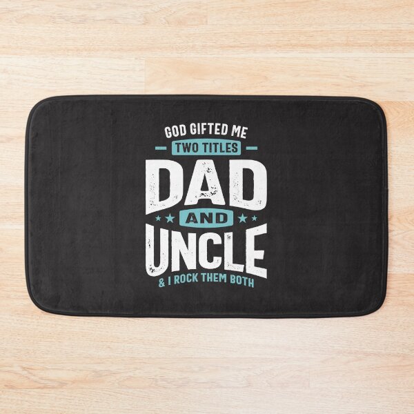 Item preview, God Gifted Me Two Titles Dad and Uncle | Father's Day designed and sold by cidolopez.