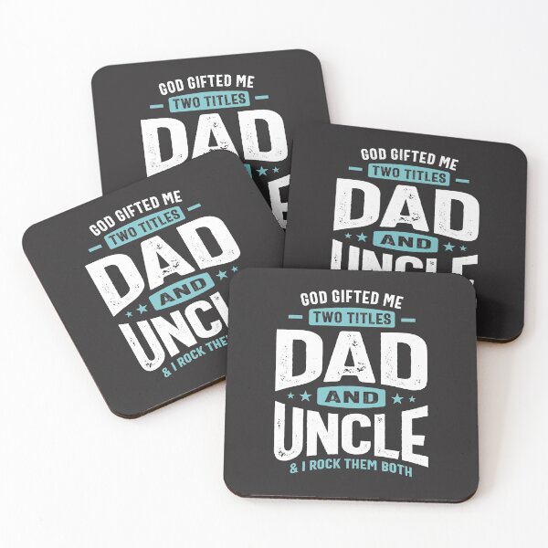 Item preview, God Gifted Me Two Titles Dad and Uncle | Father's Day designed and sold by cidolopez.