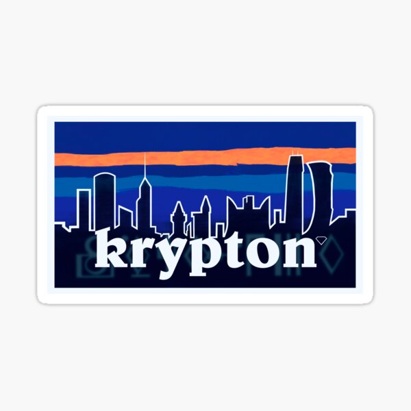 Krypton logo4 Sticker