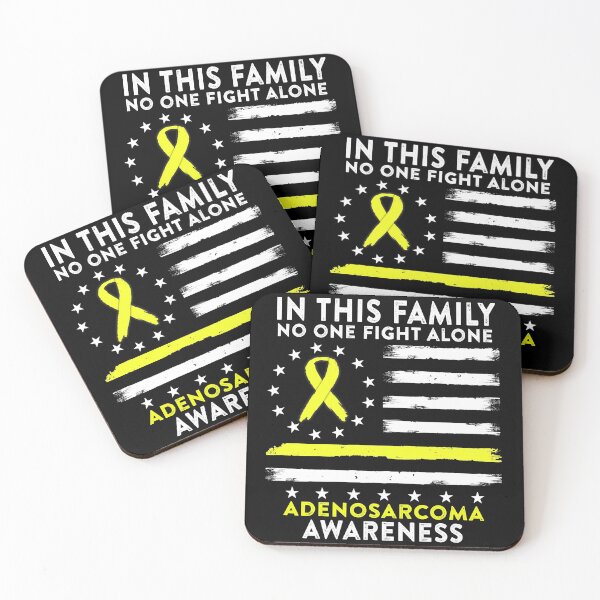 Item preview, In This Family No One Fights Adenosarcoma Alone American Betsy Ross Flag designed and sold by deputylove.
