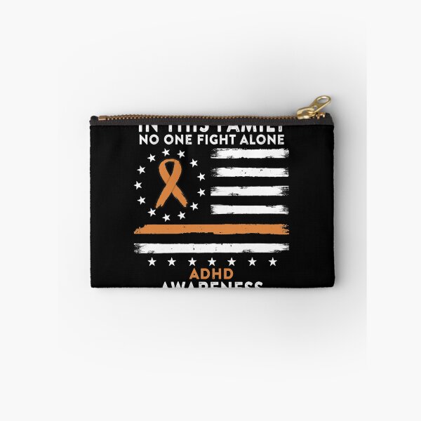 Item preview, In This Family No One Fights ADHD Alone American Betsy Ross Flag designed and sold by deputylove.