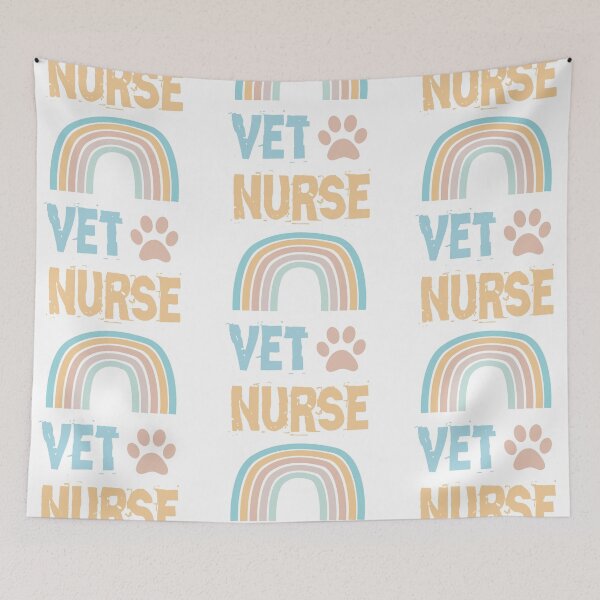 Item preview, Rainbow Vet Nurse-Veterinary nurse designed and sold by MiloHarris.