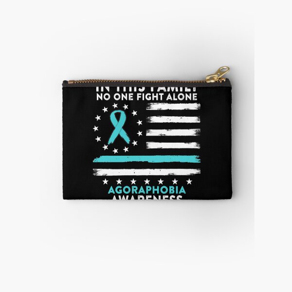Item preview, In This Family No One Fights Agoraphobia Alone American Betsy Ross Flag designed and sold by deputylove.