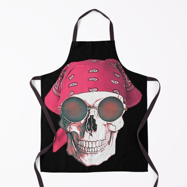 Item preview, Skull with bandana designed and sold by BooPooBeeDooArt.