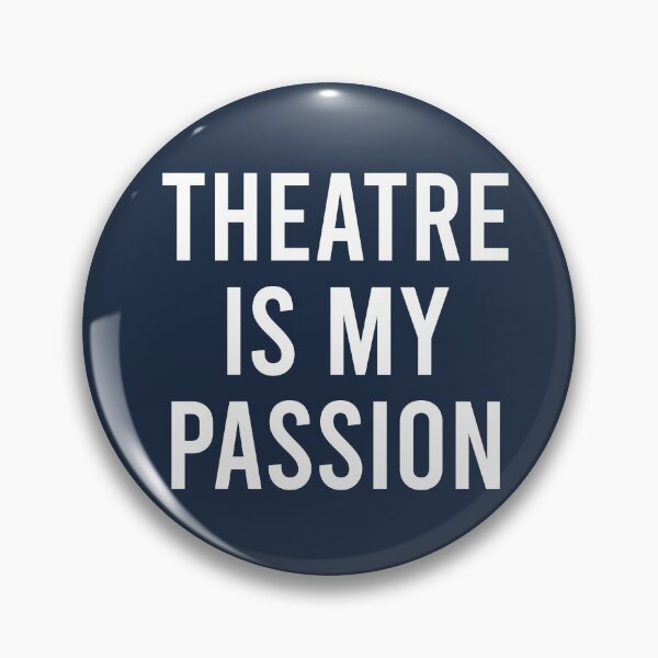 Artikelvorschau, Lustiges Theater-Liebhaber-Geschenk Theater-Aufkleber Theater ist meine Leidenschaft entworfen und verkauft von kmcollectible.