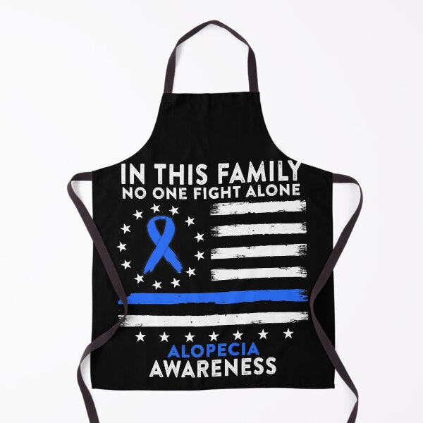 Item preview, In This Family No One Fights Alopecia Alone American Betsy Ross Flag designed and sold by deputylove.