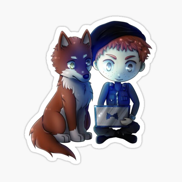 Todd Book Character Chibi Sticker