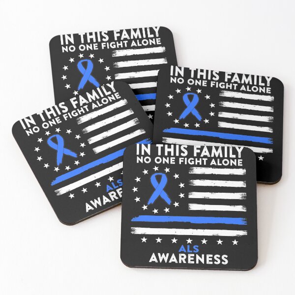 Item preview, In This Family No One Fights ALS Alone American Betsy Ross Flag designed and sold by deputylove.