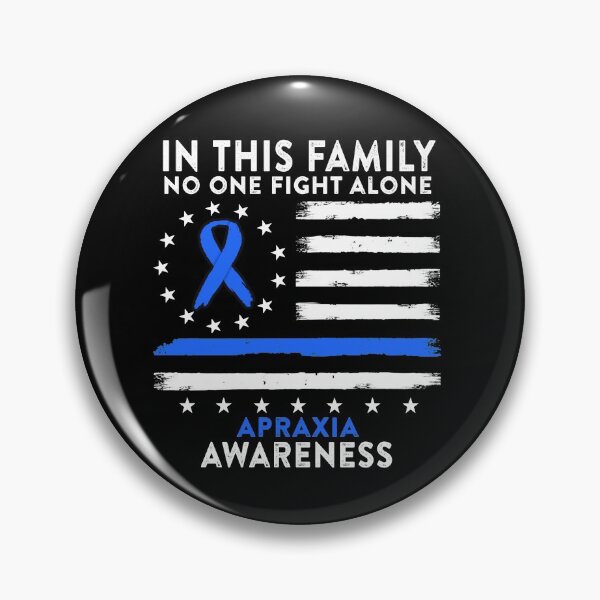 Item preview, In This Family No One Fights Apraxia Alone American Betsy Ross Flag designed and sold by deputylove.