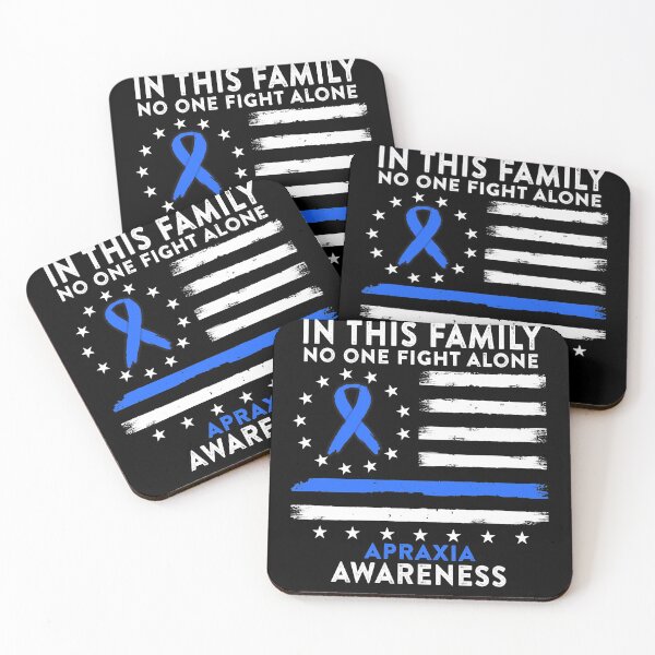 Item preview, In This Family No One Fights Apraxia Alone American Betsy Ross Flag designed and sold by deputylove.