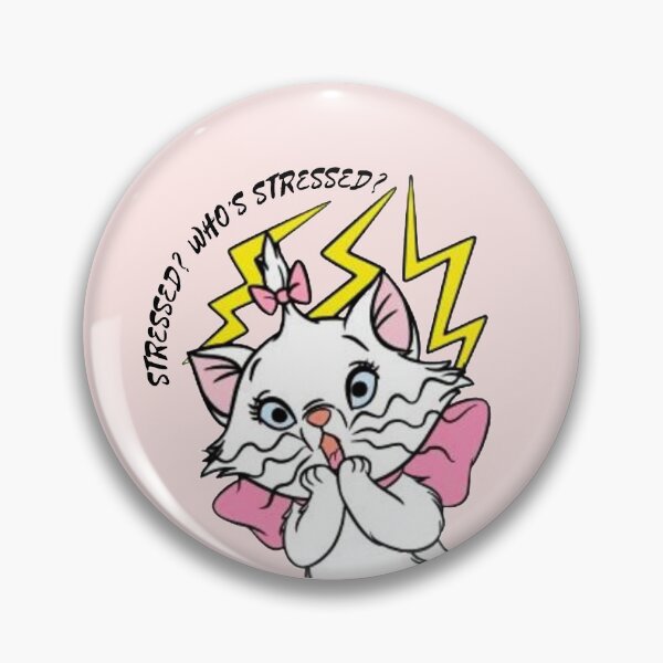 Item preview, Stressed Marie cute cat stressed out. Whos stressed designed and sold by soniaaseguin.