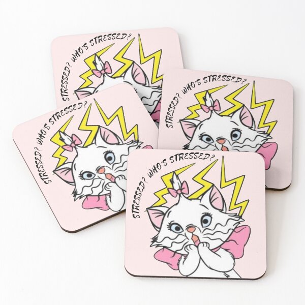 Item preview, Stressed Marie cute cat stressed out. Whos stressed designed and sold by soniaaseguin.