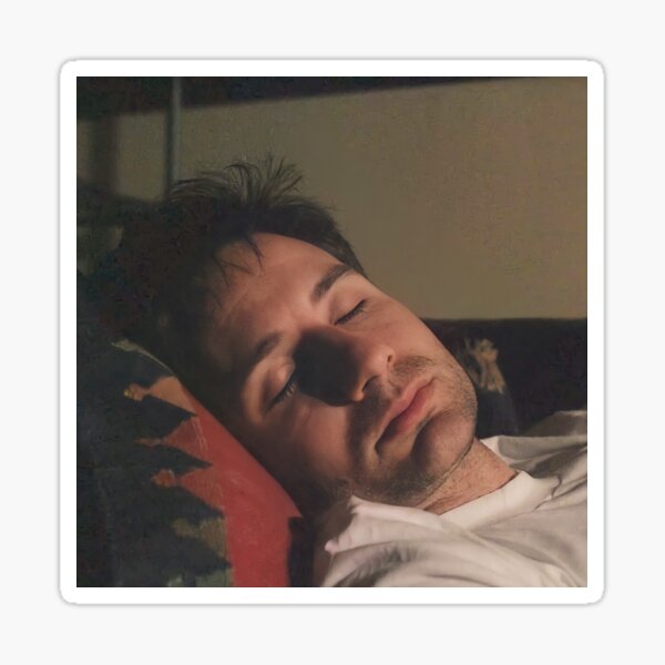 Item preview, sleeping mulder designed and sold by spookyhaley42.