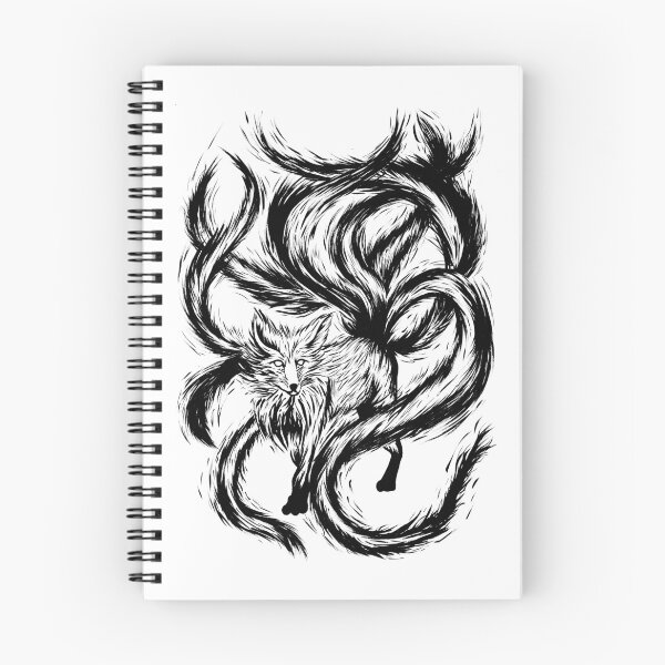 Item preview, Ink Nine-Tailed Fox designed and sold by Nymonyrya.