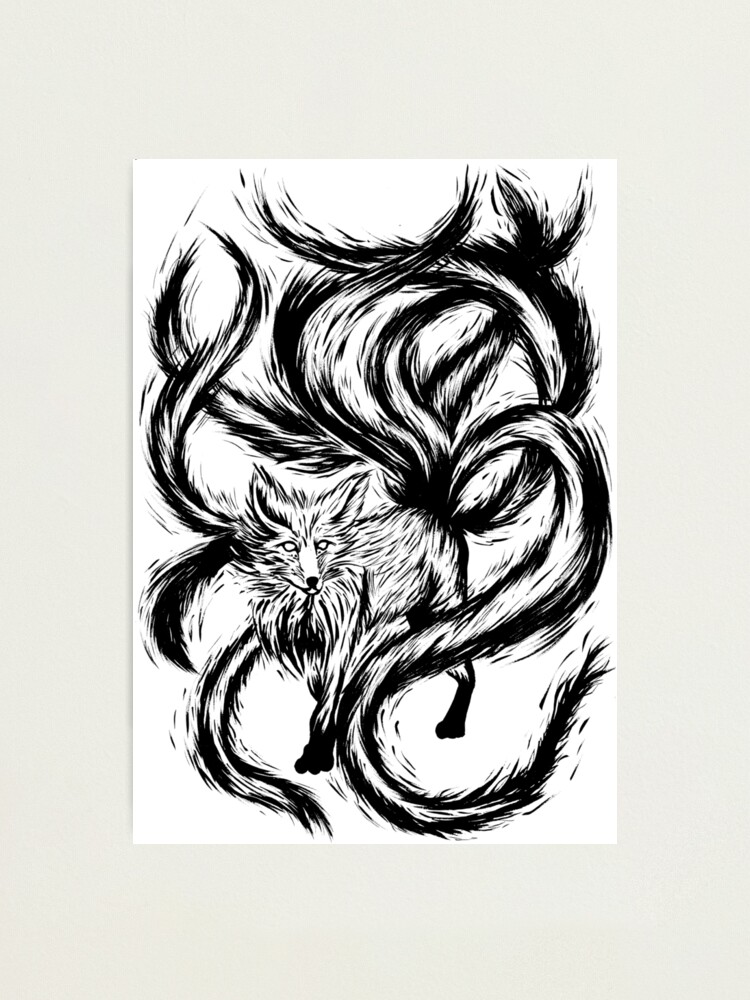 Ink Nine-Tailed Fox