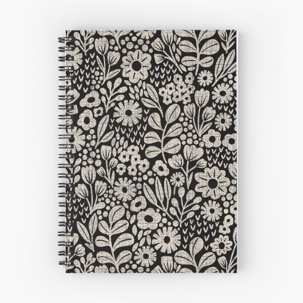 Item preview, Butterfly Garden - black & white textured designed and sold by Trine Tollefsen.