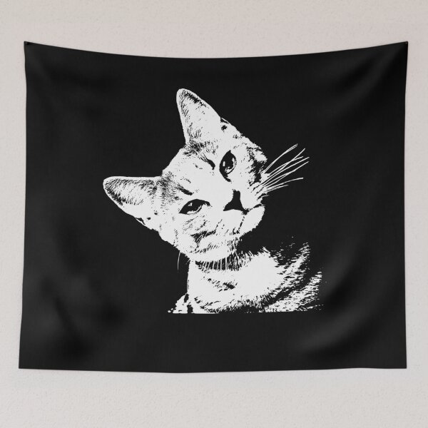 Item preview, Cat cat motif cat head sweet oblique ladies designed and sold by DerNerd.