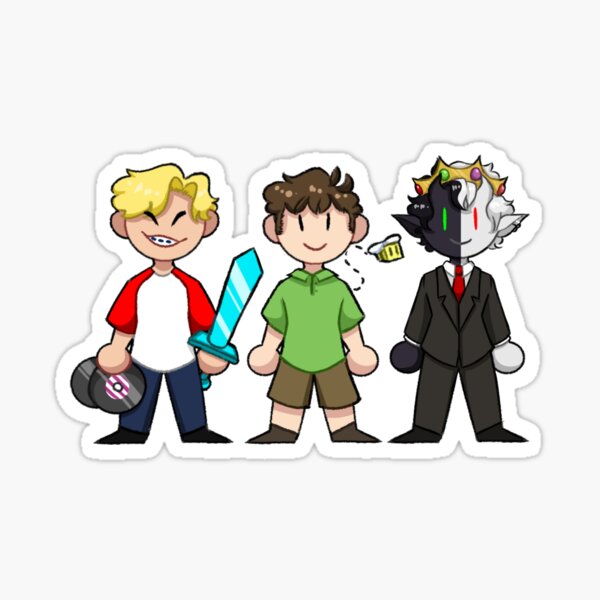 Tommyinnit, Tubbo & Ranboo Sticker