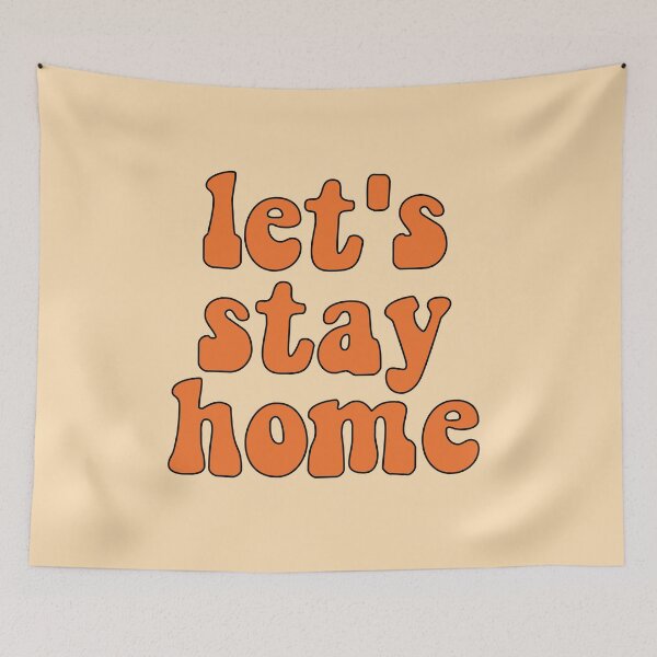 Item preview, Let's stay home designed and sold by TheLemonBox.