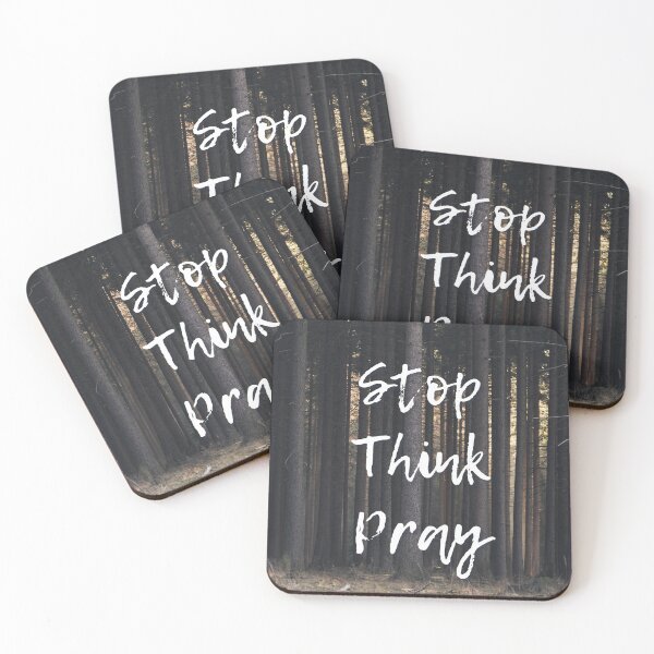 Item preview, Forest | Stop, Think, & Pray designed and sold by AdoptKM.