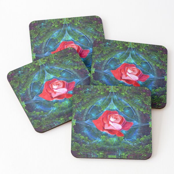 Item preview, Mom n me, rose-fractal designed and sold by mosastuff.