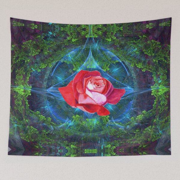 Item preview, Mom n me, rose-fractal designed and sold by mosastuff.