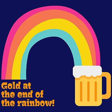 Artwork thumbnail, Beer Gold Rainbow by z7arts