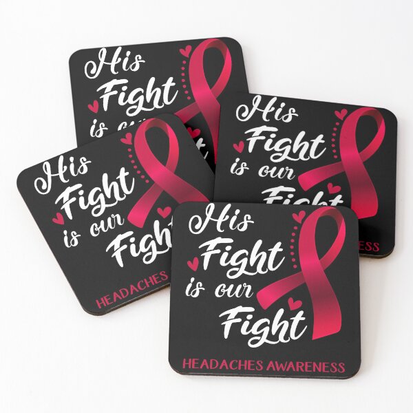 Item preview, His Fight Is Our Fight Headaches Awareness designed and sold by hvoid41.