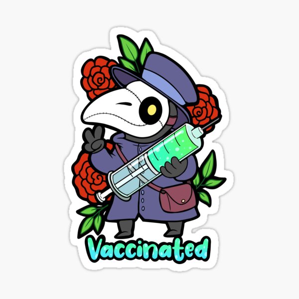 Item preview, Vaccinated Chibi Plague Doctor designed and sold by MillyD13.