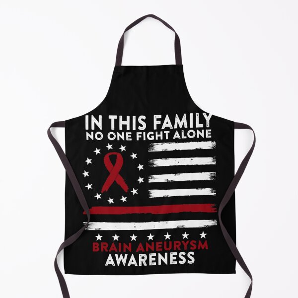 Item preview, In This Family No One Fights Brain Aneurysm Alone American Betsy Ross Flag designed and sold by deputylove.