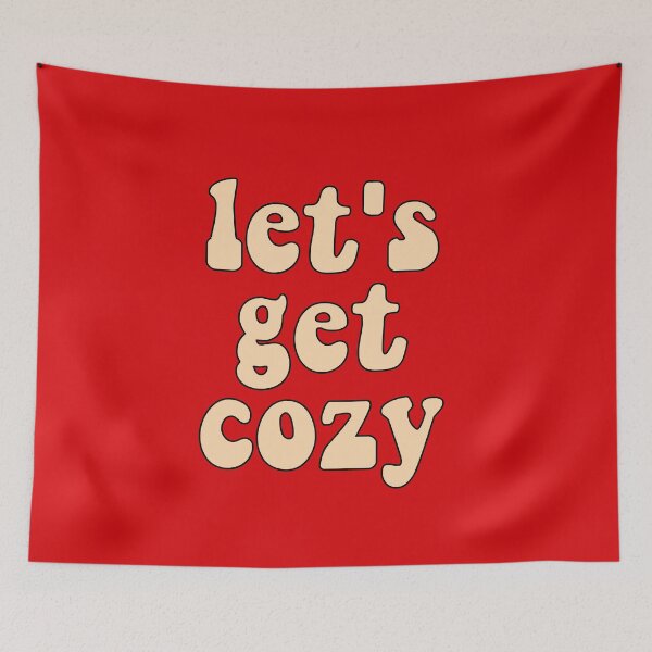 Item preview, Let's get cozy designed and sold by TheLemonBox.