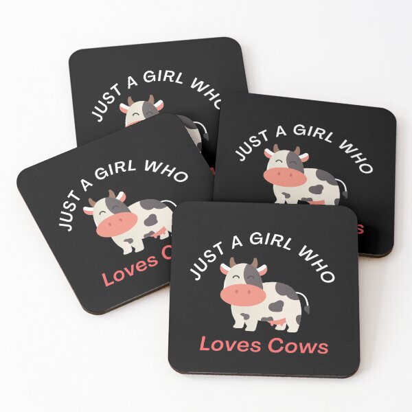 Item preview, Just a girl who loves cows - Cow enthusiast design designed and sold by Theleochick.