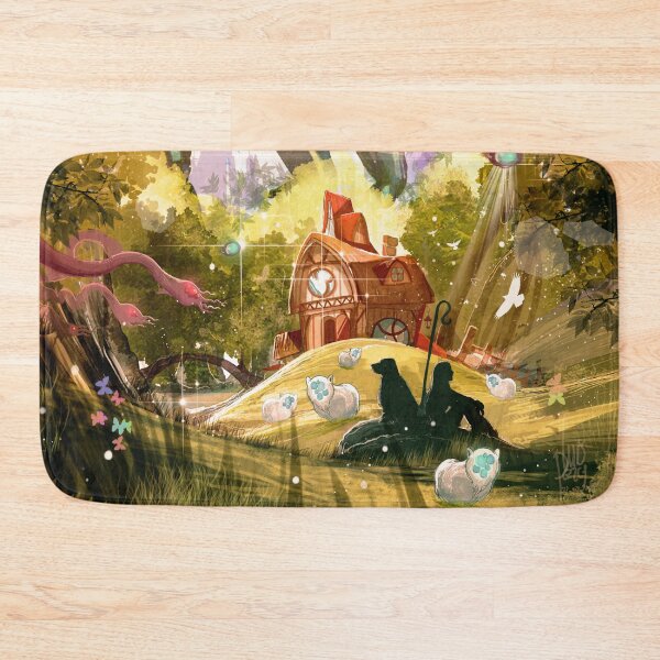 Item preview, Peaceful Sheep Forest designed and sold by Luis Peres.