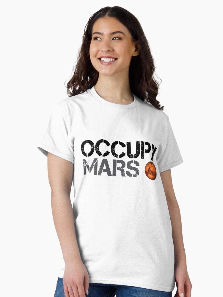 Thumbnail 2 von 7, Classic T-Shirt, Occupy Mars – Weltraumplanet – SpaceX designt und verkauft von teedesiigner.
