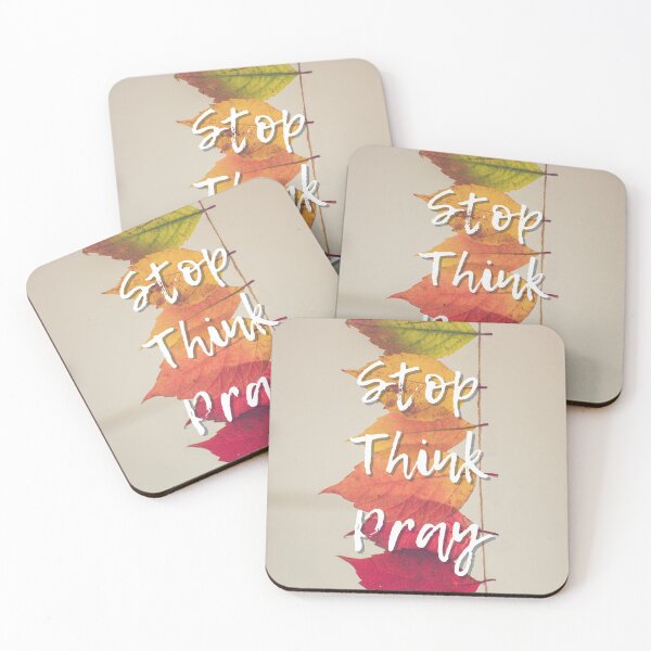 Item preview, Leaves | Stop, Think, & Pray designed and sold by AdoptKM.
