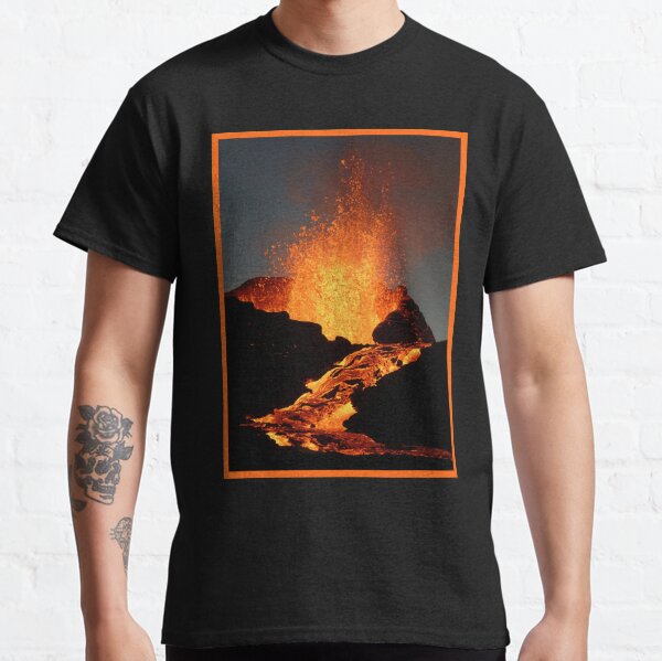 fagradalsfjall iceland 2021 Classic T-Shirt