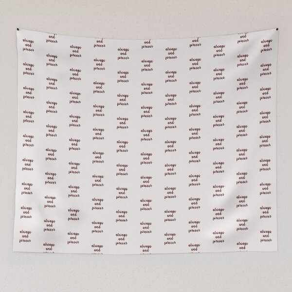 Item preview, always and forever (red version) designed and sold by vbsartwork.